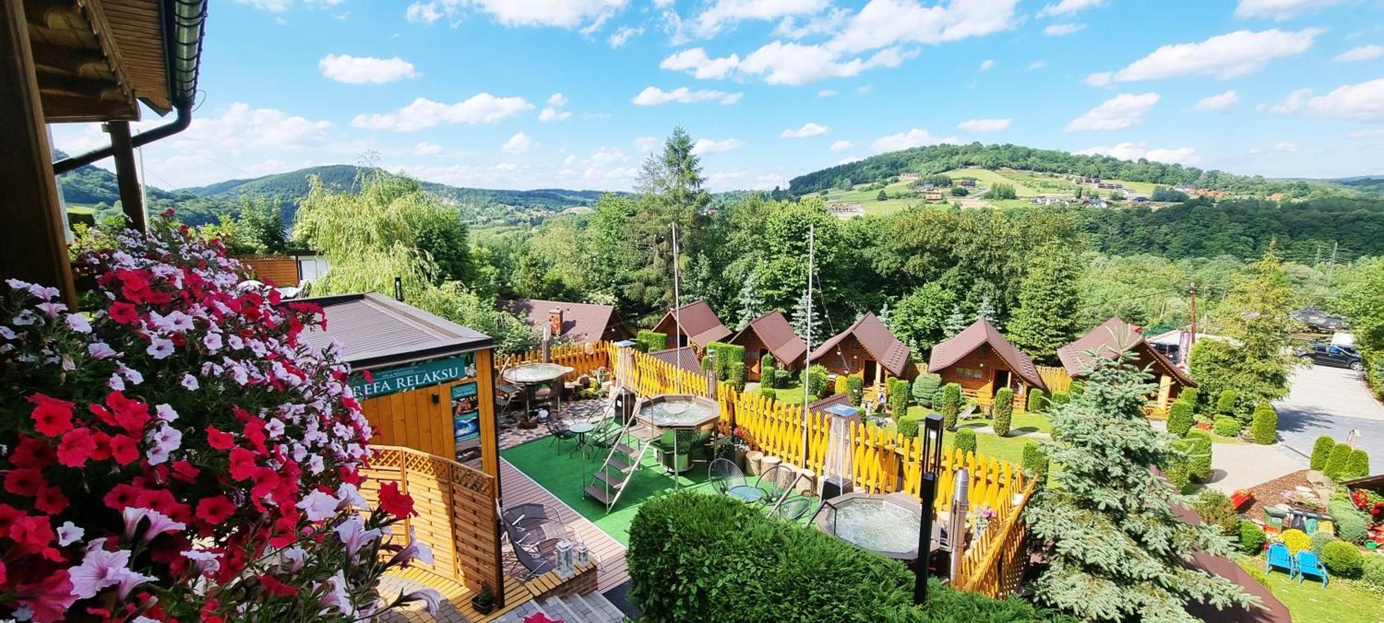 Готель Zielone Wzgorza Солина Екстер'єр фото